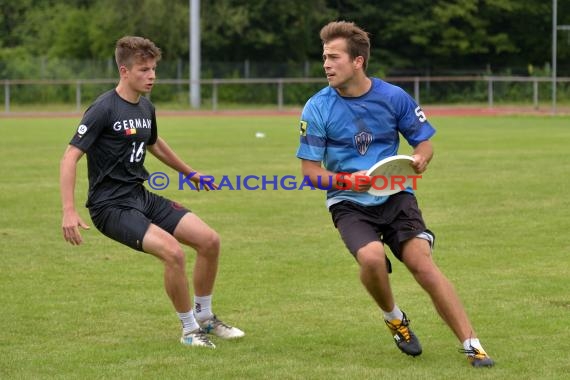 Frisbee Bad Rappenau - Testspiel BadRaps U20 Nationalmannschaft (© Siegfried Lörz)